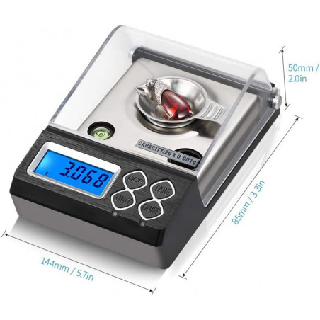 Laboratorinės graminės svarstyklės CT-33 50-0,001g