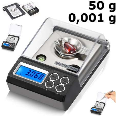 Laboratorinės graminės svarstyklės CT-33 50-0,001g