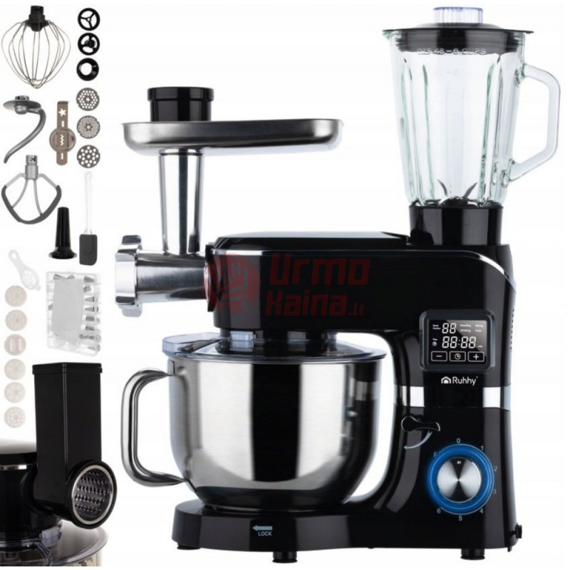 Virtuvinis kombainas RH04 su šildomu dubeniu ir blenderiu 2300W