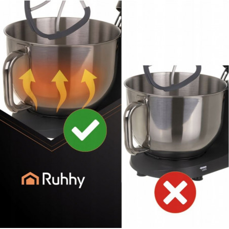 Virtuvinis kombainas RH04 su šildomu dubeniu ir blenderiu 2300W
