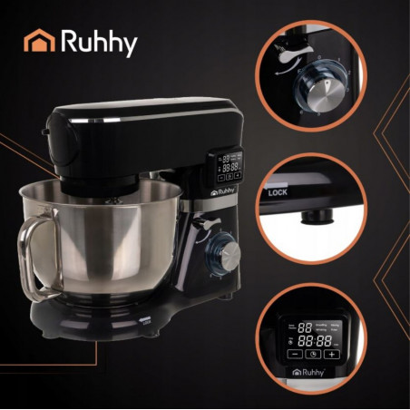 Virtuvinis kombainas RH04 su šildomu dubeniu ir blenderiu 2300W