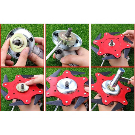 Trimerio disko tvirtinimo elementai TM01