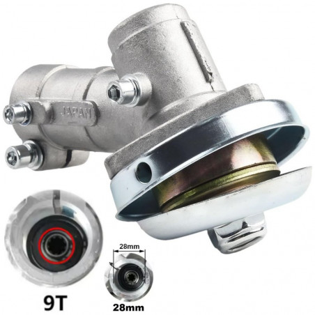 Trimerio reduktorius 28 mm, 9 briaunų