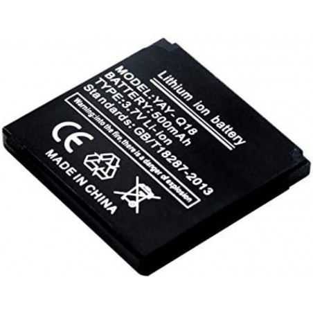 Išmaniojo laikrodžio akumuliatorius Q18, 3.7 V 500 mAh