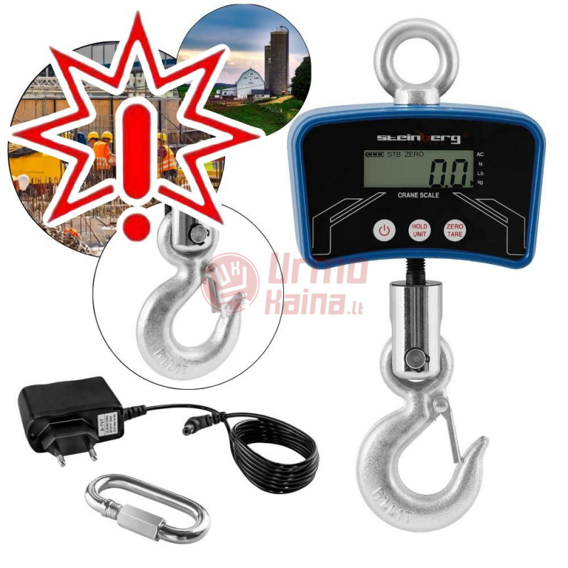 Kraninės svarstyklės Steinberg Systems KW1TC (Prekė su defektu 9902694)