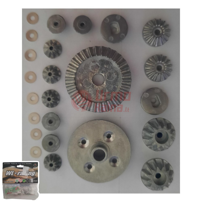 Atsarginės dalys RC mašinėlei WLtoys 1822 (WL Racing)