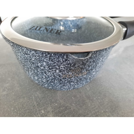 Akmens masės 12 dalių puodų rinkinys ZL-7082 (Prekė su defektu 9902709)