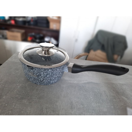 Akmens masės 12 dalių puodų rinkinys ZL-7082 (Prekė su defektu 9902709)