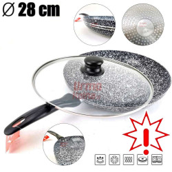 Akmens masės keptuvė 28 cm ZL-7173 (Prekė su defektu 9902710)
