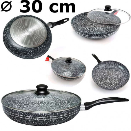 Akmens masės keptuvė 30 cm ZL-7174