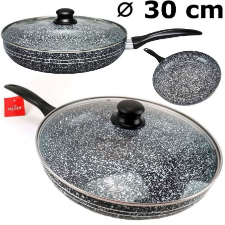 Akmens masės keptuvė 30 cm ZL-7174