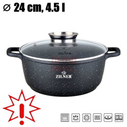 Akmens masės puodas 24 cm ZL-9005 (Prekė su defektu 9902717)