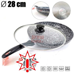 Akmens masės keptuvė 28 cm ZL-7173 (Prekė su defektu 9902719)