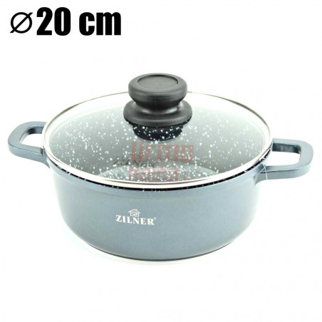 Akmens masės 7 dalių puodų rinkinys ZL-7026