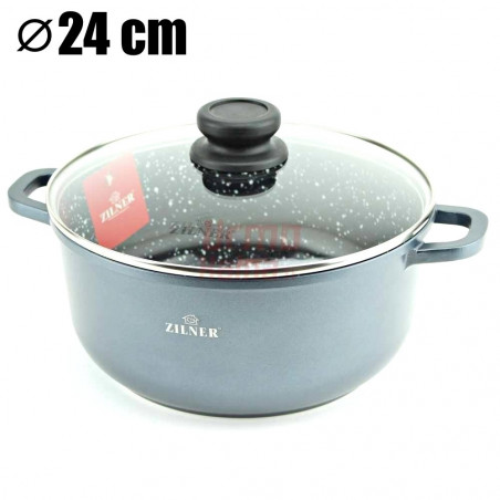 Akmens masės 7 dalių puodų rinkinys ZL-7026