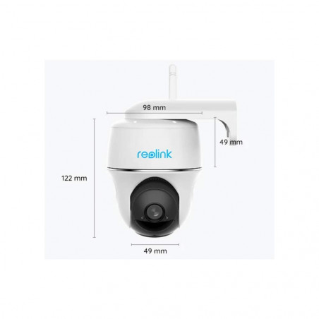Bevielė IP stebėjimo kamera Reolink Argus PT 2K DUAL