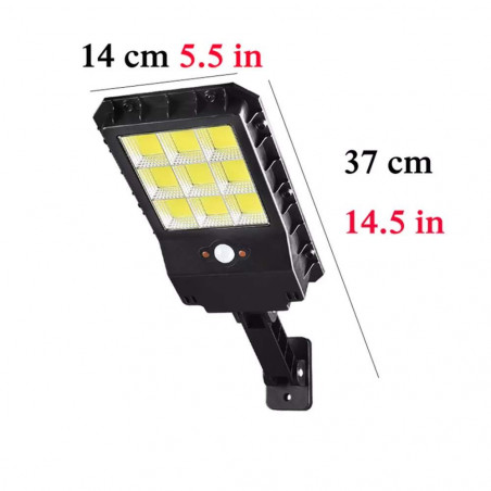 Gatvės šviestuvas SL108 su saulės baterija