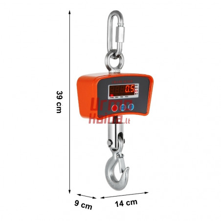 Kraninės svarstyklės Boxer BX9025 500 kg