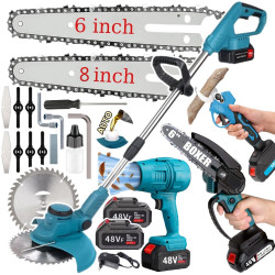 Akumuliatorinių įrankių rinkinys BX3408 4000W 4in1, 2 akumuliatoriai + kroviklis