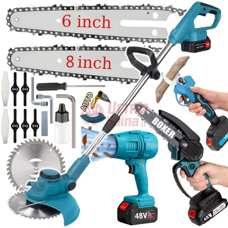 Akumuliatorinių įrankių rinkinys BX3408E 4000W 4in1