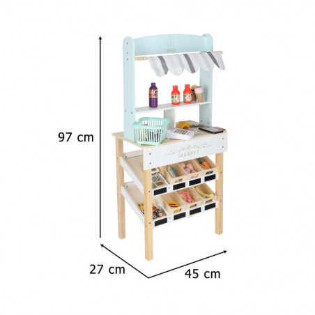 Medinė parduotuvėlė LULILO 97 cm