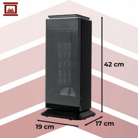 Elektrinis šildytuvas Kaminer LUMNI 2000 W