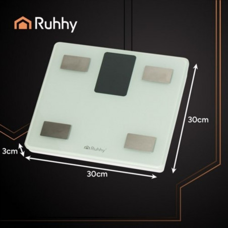 Išmanios vonios svarstyklės su „Bluetooth“ RH02 WT