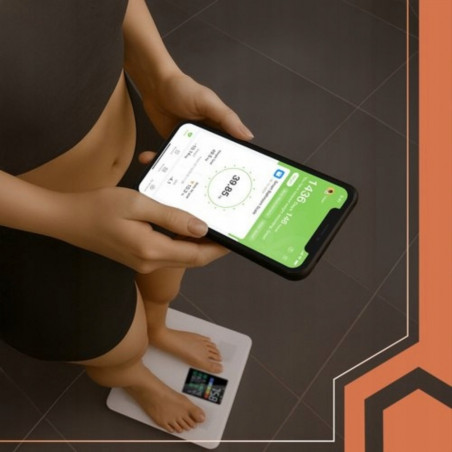 Išmanios vonios svarstyklės su „Bluetooth“ RH02 WT