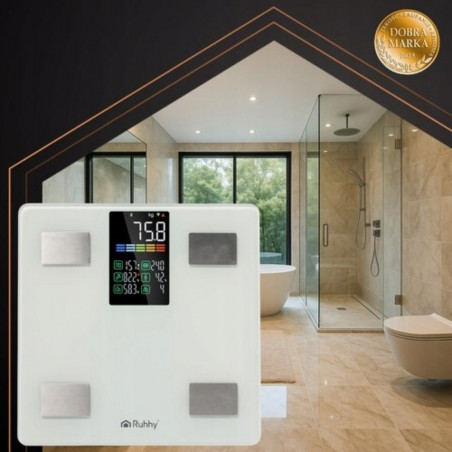 Išmanios vonios svarstyklės su „Bluetooth“ RH02 WT