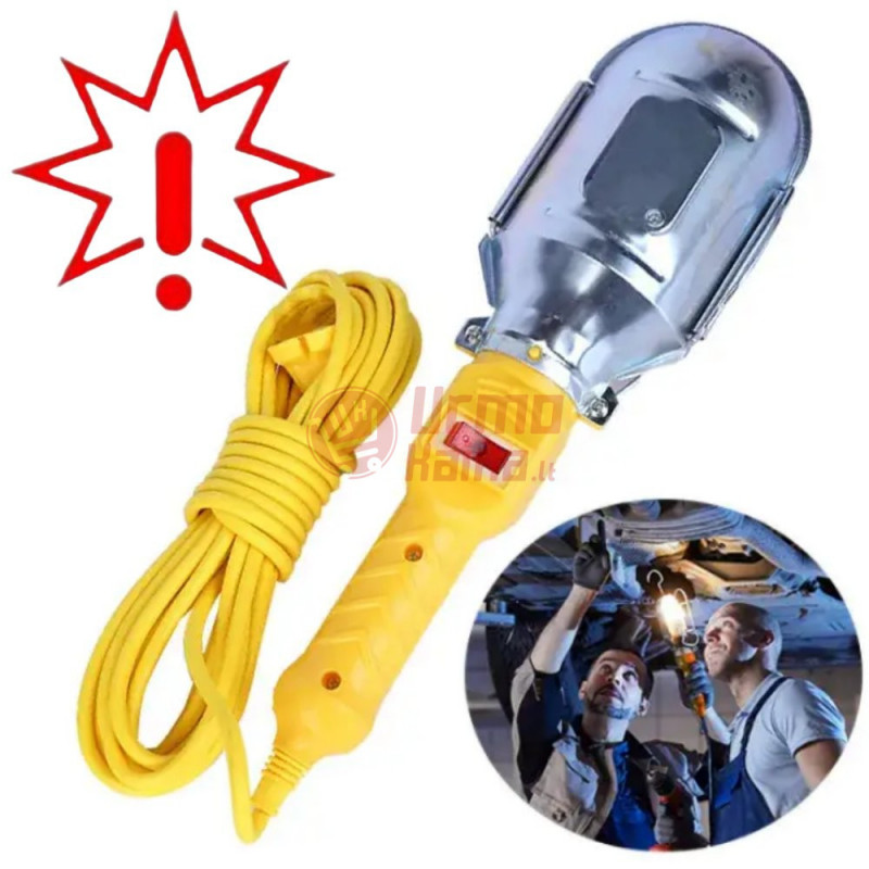 Automobilinis šviestuvas 12V 12 LED (Prekė su defektu 9902748) Automobilinis šviestuvas 12V 12 LED (Prekė su defektu 9902748)