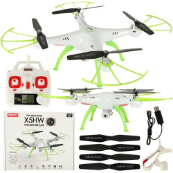Dronas Syma X5HW su WiFi kamera, baltas