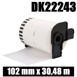 Lipni terminė juosta Brother spausdintuvui DK-22243 102 mm x 30,48 m