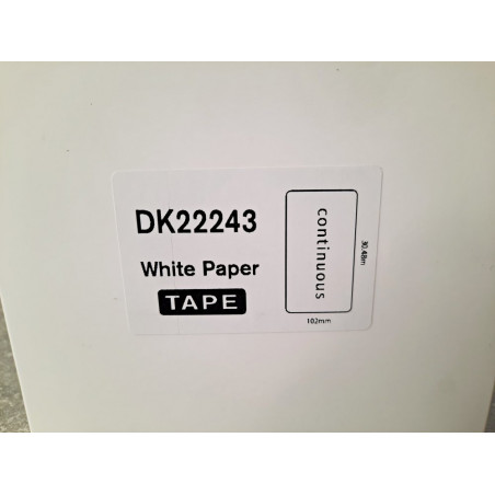 Lipni terminė juosta Brother spausdintuvui DK-22243 102 mm x 30,48 m