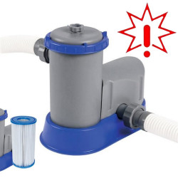 Baseino siurblys + III tipo filtras BESTWAY 58389 (Prekė su defektu 9902781)