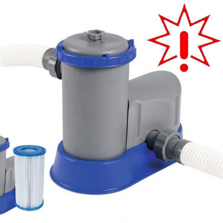 Baseino siurblys + III tipo filtras BESTWAY 58389 (Prekė su defektu 9902781)