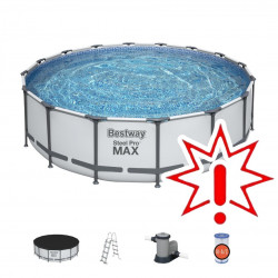 Baseinas Bestway Steel Pro Max, 488x122 cm (Prekė su defektu 9902783)