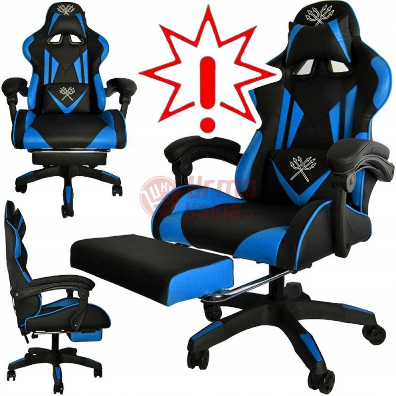 Žaidimų kėdė MLT05, mėlyna (Prekė su defektu 9902787) Žaidimų kėdė MLT05, mėlyna (Prekė su defektu 9902787)