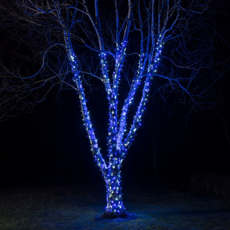 100 LED profesionali lauko girlianda Brosberg Prolight CL8 Flash