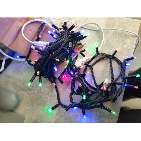 100 LED profesionali lauko girlianda Brosberg Prolight CL8 Flash