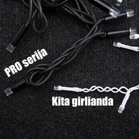 100 LED profesionali lauko girlianda varvekliai PRO CL7