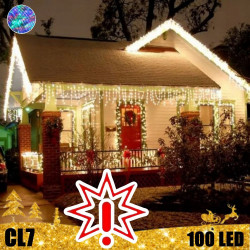 100 LED profesionali lauko girlianda varvekliai PRO CL7 (Prekė su defektu 9902803)