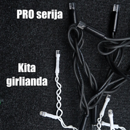 80 LED profesionali lauko girlianda PRO FLASH CL7