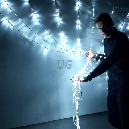 LED girlianda Užuolaida - Krioklys 288 lempučių 2,5 x 1 m