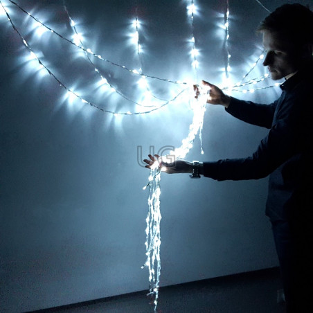LED girlianda Užuolaida - Krioklys 288 lempučių 2,5 x 1 m