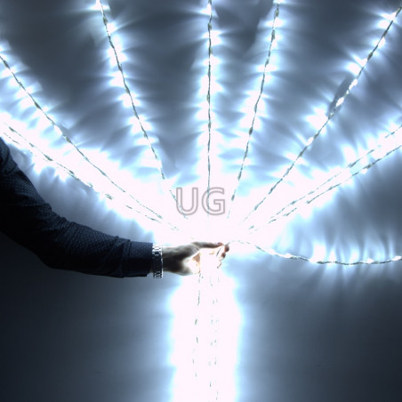 LED girlianda Užuolaida - Krioklys 288 lempučių 2,5 x 1 m