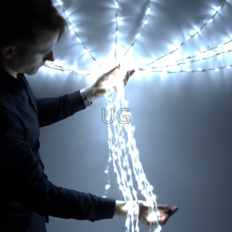LED girlianda Užuolaida - Krioklys 288 lempučių 2,5 x 1 m