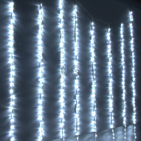 288 LED 2,5x1 girlianda Užuolaida – Krioklys
