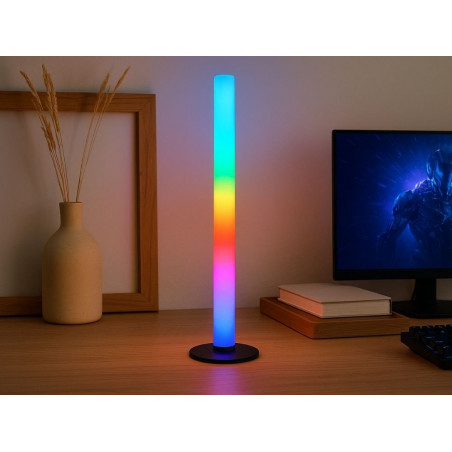 Pastatomas LED šviestuvas - toršeras RGB 40 cm VG04