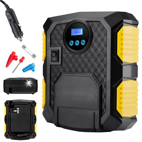 Automobilinis oro kompresorius C01 LCD 12V Automobilinis oro kompresorius C01 LCD 12V