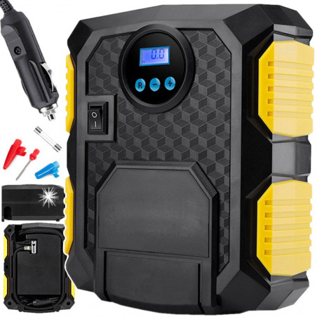 Automobilinis oro kompresorius C01 LCD 12V Automobilinis oro kompresorius C01 LCD 12V